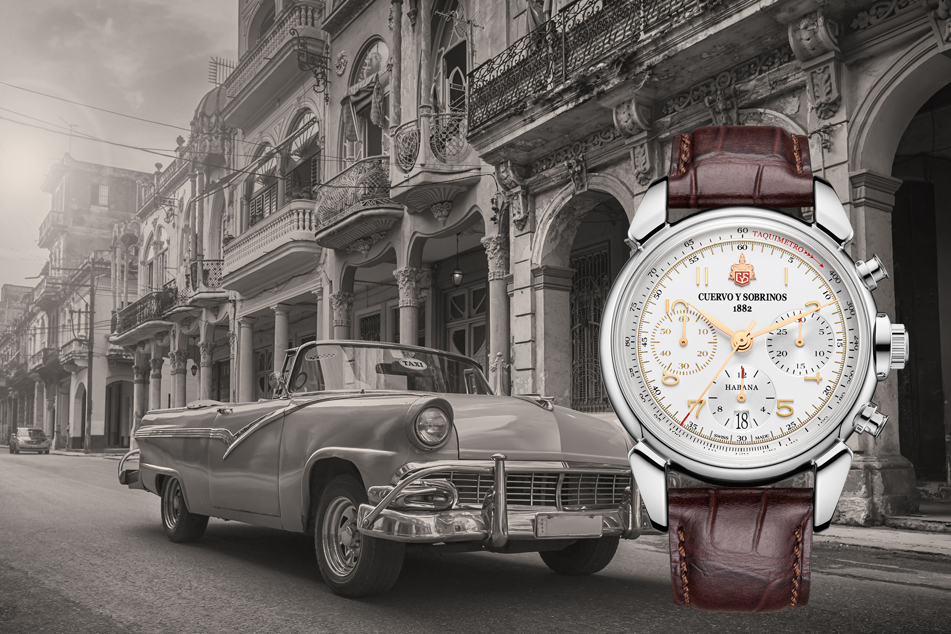 Cuervo y Sobrinos - Chronograph