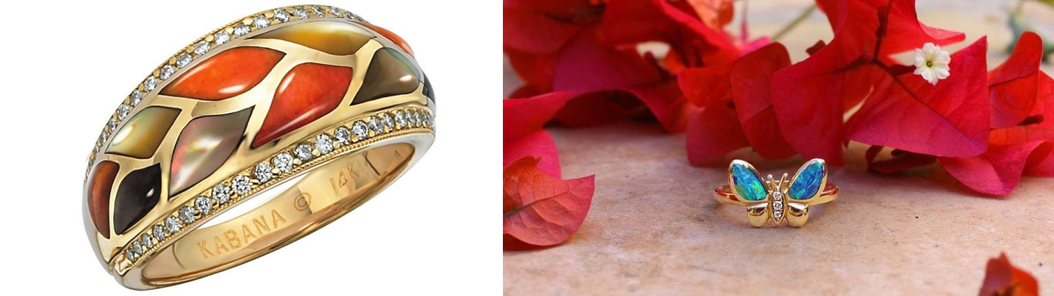 KABANA INLAY JEWELRY Rings