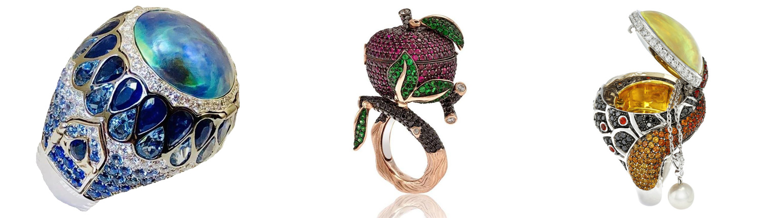 PRANDONI ITALIAN DESIGN RINGS